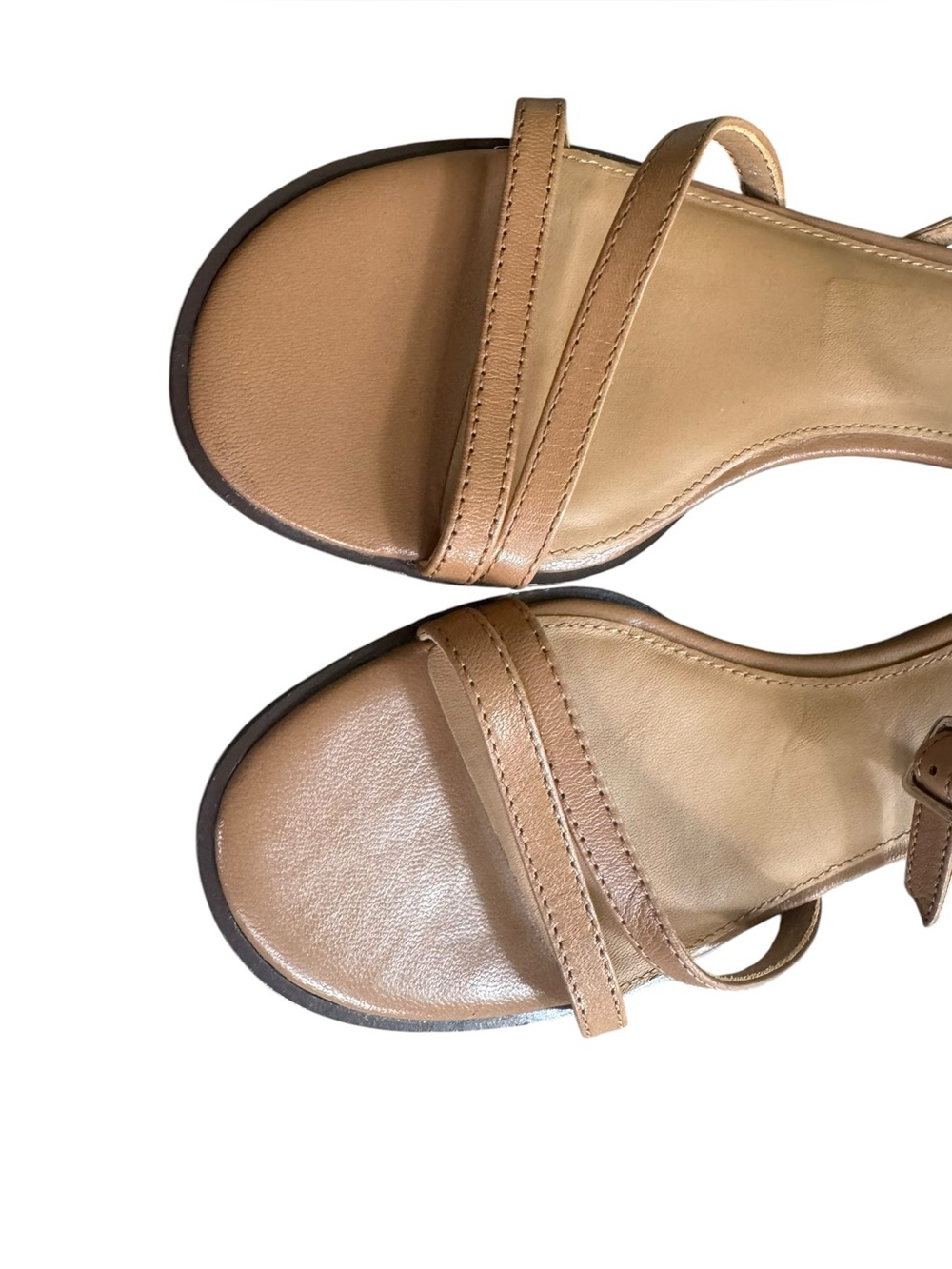 Madewell The Gwenn Block-Heel Sandal Fallen Timber 6.5 - Picture 3 of 9
